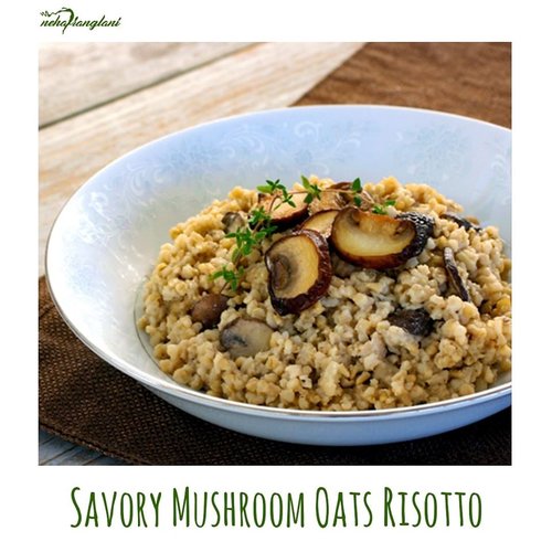 Savory  Mushroom Rissotto