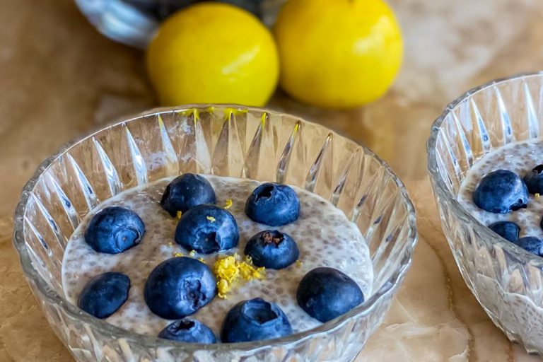 Blueberry & Lemon Chia Pudding